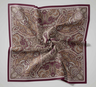 Arve Eşarp Noa Mürdüm 90x90