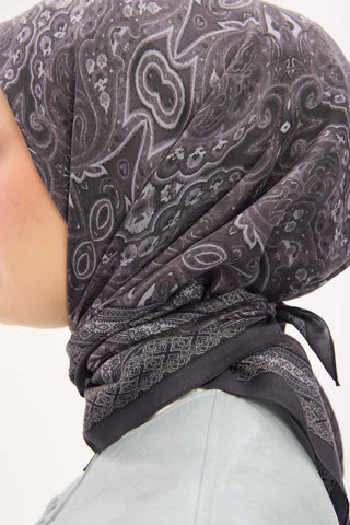 Arve Eşarp Viona Füme 90x90