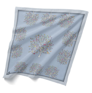 Çiçek Desenli Bandana 20119-03 - | Silk Home