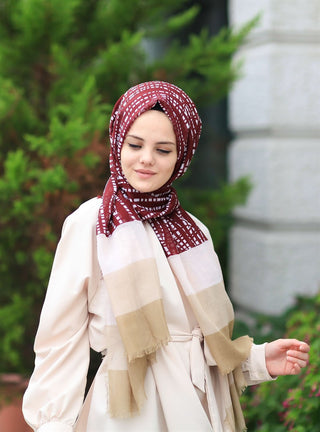 Silk Home Desenli Haiti Şal 180818-04