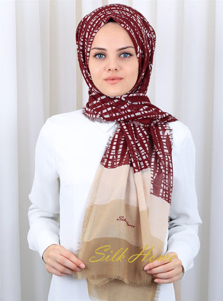 Silk Home Desenli Haiti Şal 180818-04