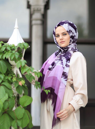 Silk Home Desenli Haiti Şal 180819-07