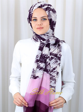 Silk Home Desenli Haiti Şal 180819-07