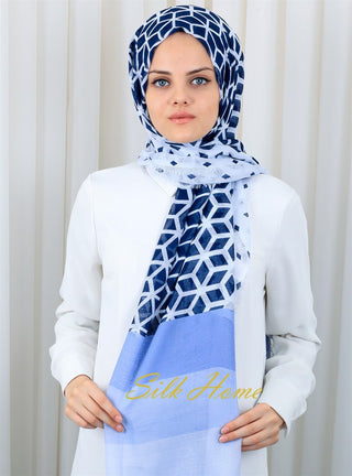 Silk Home Patterned Haitian Scarf 180820-03