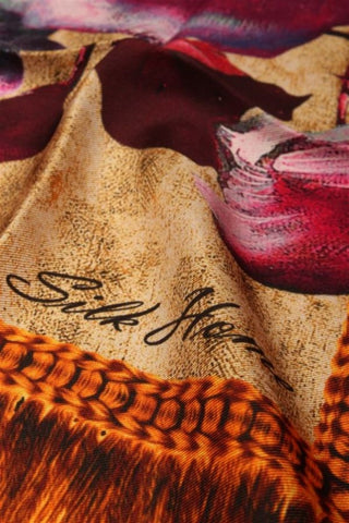Digital Print Silk Scarf 9874-05