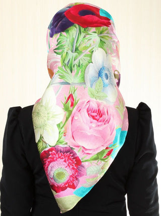 Dijital Baskı İpek Eşarp 9930-01