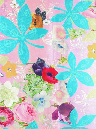 Dijital Baskı İpek Eşarp 9930-01