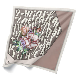 Geometrik Desenli Bandana 20111-02 - | Silk Home
