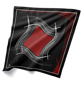 Geometrik Desenli Bandana 20112-01 - | Silk Home