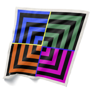 Geometrik Desenli Bandana 20114-01