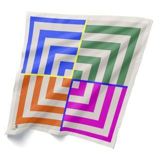 Geometrik Desenli Bandana 20114-02