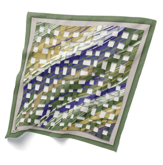 Geometrik Desenli Bandana 20116-02 - | Silk Home