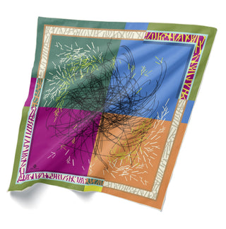 Geometrik Desenli Bandana 20120-01