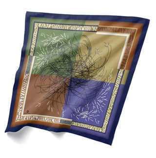 Geometrik Desenli Bandana 20120-03