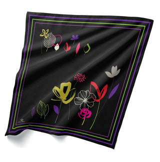 Geometrik Desenli Bandana 20121-01 - | Silk Home