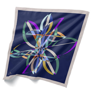 Geometrik Desenli Bandana 20124-02 - | Silk Home