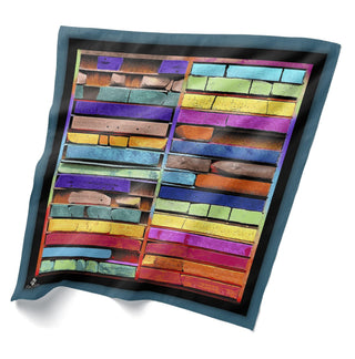 Geometrik Desenli Bandana 20128-01 - | Silk Home