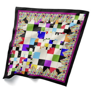 Geometrik Desenli Bandana 20129-01