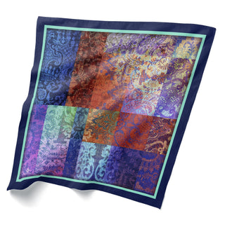 Geometrik Desenli Bandana 20135-01 - | Silk Home