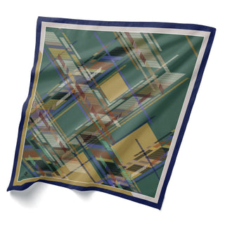 Geometrik Desenli Bandana 20143-01 - | Silk Home