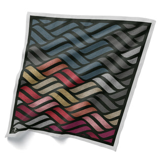 Geometrik Desenli Bandana 20144-01 - | Silk Home