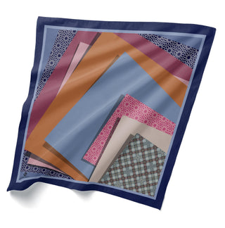 Geometrik Desenli Bandana 20149-01 - | Silk Home