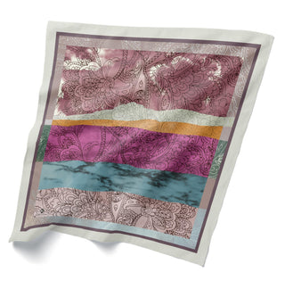 Geometrik Desenli Bandana 20152-02 - | Silk Home