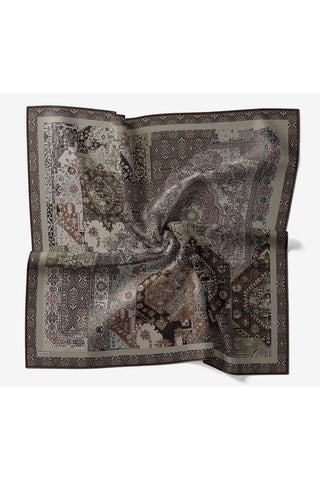 Monare Eşarp Modern Kiremit 90x90