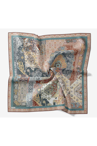Monare Eşarp Modern Mavi 90x90