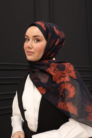 Nariya Şal 90007-08 - Naria Şal - | Silk Home