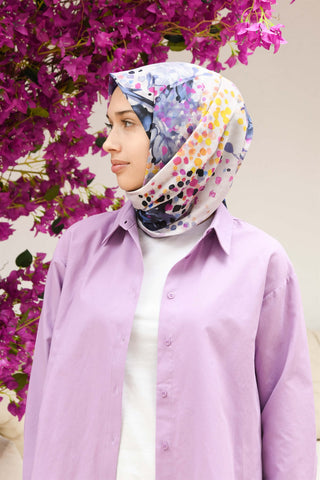 Organik Pamuk İpek Şal 70008-03