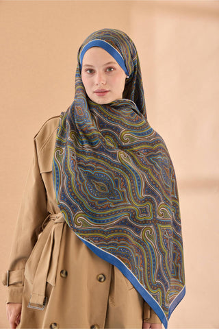 Organik Şal 471001-06 - Organik Şal - | Silk Home