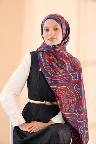 Organik Şal 471001-10 - Organik Şal - | Silk Home