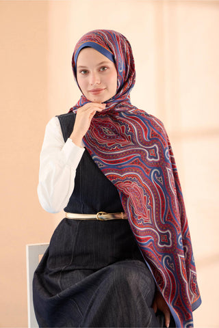 Organik Şal 471001-10 - Organik Şal - | Silk Home