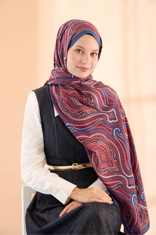 Organik Şal 471001-10 - Organik Şal - | Silk Home