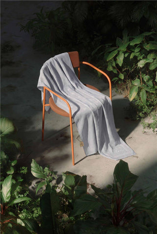 Pamuk Polyester Liva Şal Gümüş Nefes Alan Dokulu 90X200