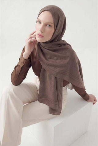 Pamuk Polyester Liva Şal Vizon Nefes Alan Dokulu 90X200