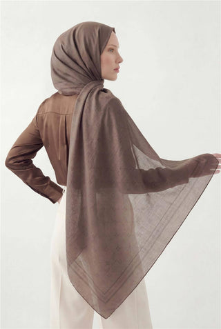 Pamuk Polyester Liva Şal Vizon Nefes Alan Dokulu 90X200