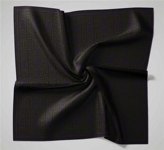 Pamuk Polyester Soft Eşarp Koyu Yeşil Geometrik Desenli Kaymaz Dokulu Tok
                Duruşlu 90X90