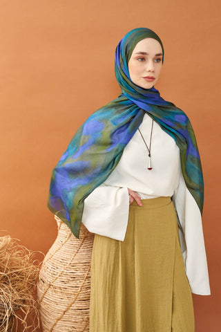Платок Riva Tencel Cloud Сакс