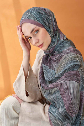 Riva Şal Tencel Flow Lavanta - Riva Şal - | Silk Home