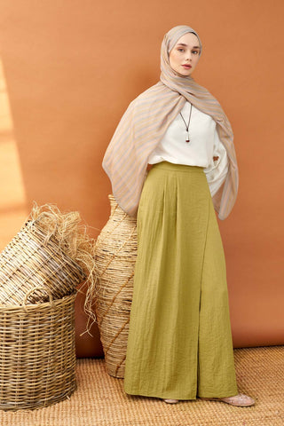 Riva Şal Tencel Line Gri - Riva Şal - | Silk Home