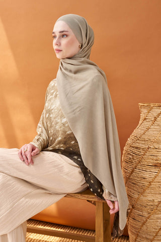 Riva Şal Tencel Vizon - Riva Şal - | Silk Home