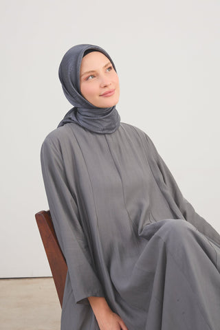 Shiny Eşarp Ottoman Paisley Antrasit
