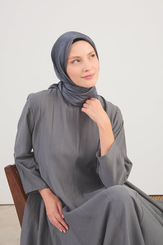Shiny Eşarp Ottoman Paisley Antrasit