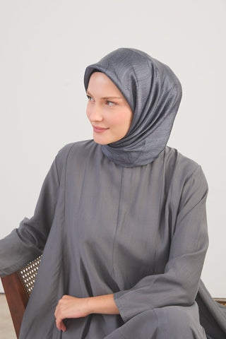 Shiny Eşarp Ottoman Paisley Antrasit