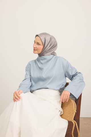 Shiny Eşarp Ottoman Paisley Kum