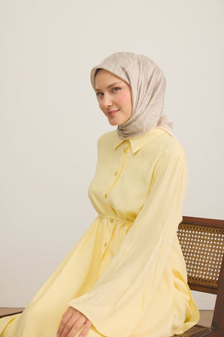 Shiny Eşarp Ottoman Paisley Pudra