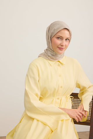 Shiny Eşarp Ottoman Paisley Pudra