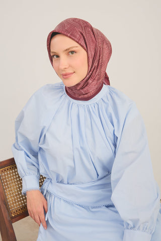 Shiny Eşarp Ottoman Paisley Şarabi